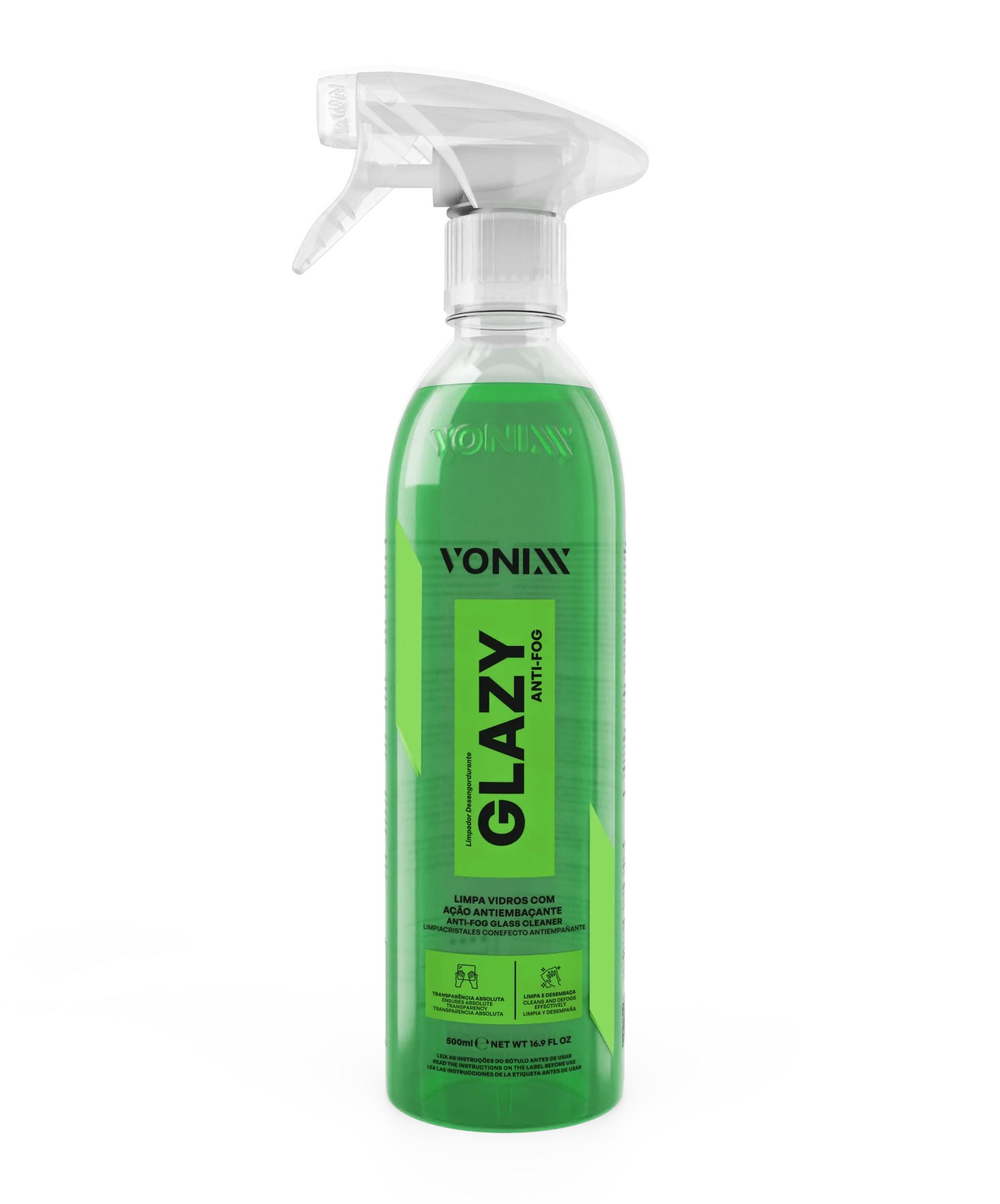 Antiembaçante para Vidros Vonixx Glazy Anti-fog 500ml