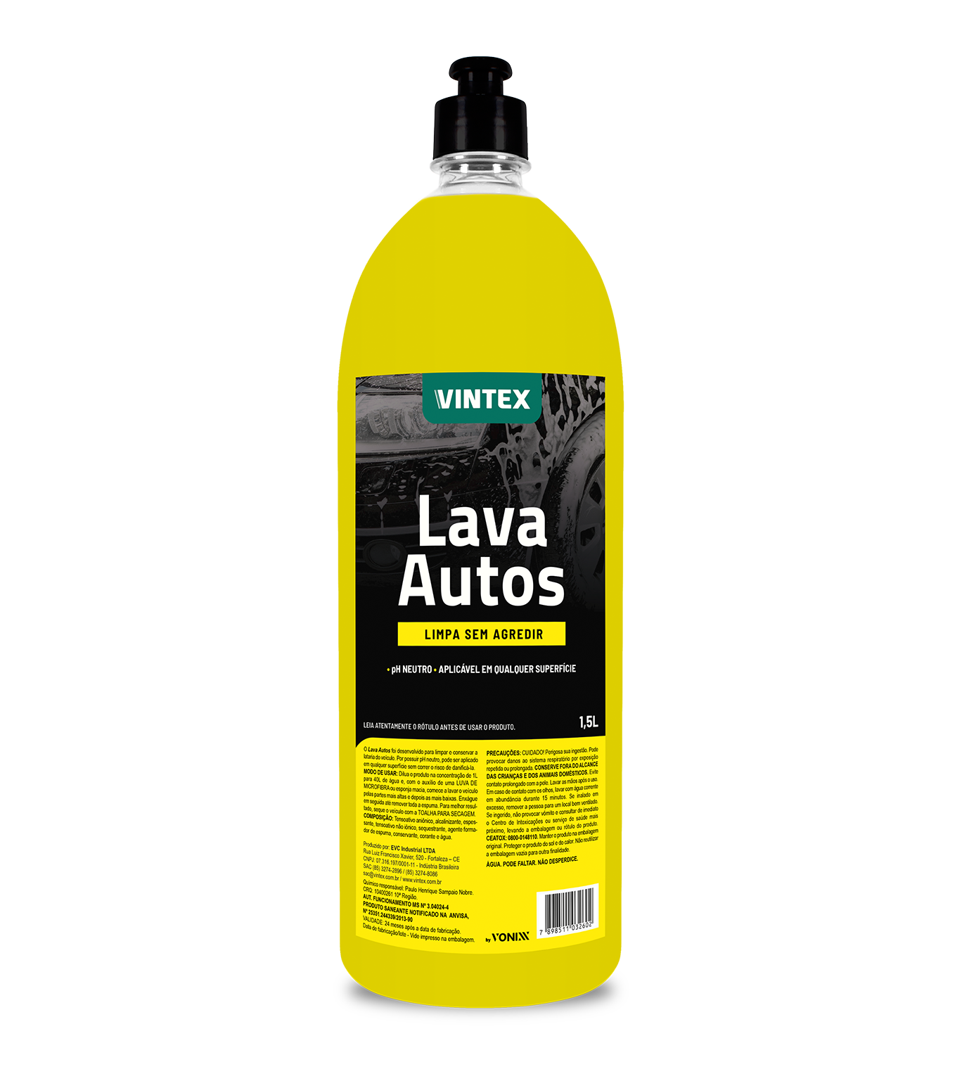 Lava Autos Neutro Concentrado Vintex